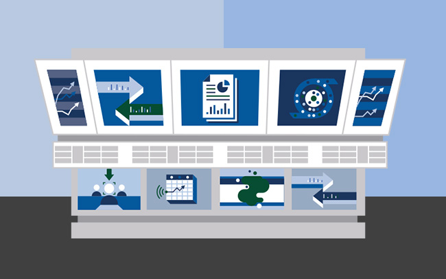 Unified video analytics illustration.