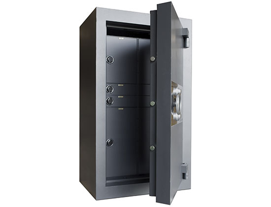 Steel safe.