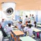 security camera in a classroom